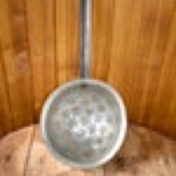Vintage copper colander with copper handle, Copper Strainer, Old copper - Picture 3 of 5